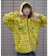 WOKE EDGE/ウォークエッジTiedye Check  Parka