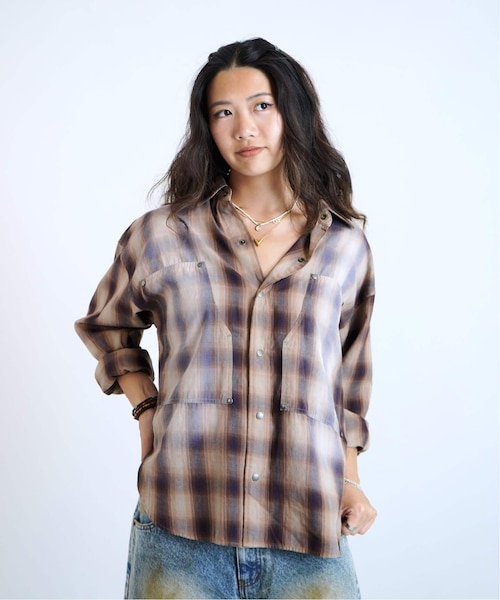 ジョイントワークス 花柄 シャツ 22SS☆ JOINT WORKS ジョイントワークス 花柄 フラワー総柄 エン