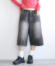 DENIM BERMUDA SHORTS