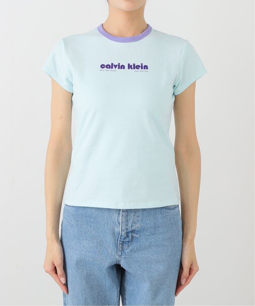 Calvin Klein /カルバン クライン SS RETRO LOGO GRAPHIC TEE