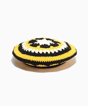 Indietro Association Flower Knit Beret