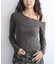 GUESS/ゲス GO OFF SHOULDER LS TEE