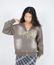 ウラケZIP HOODIE