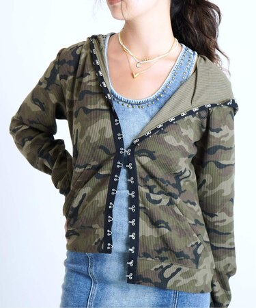 ワッフルHOODIE