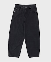 NOMANUAL/ノーマニュアルWAVE CURVED DENIM PANTS