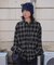 NOMANUAL/ノーマニュアルFLANNEL CHECK SHIRT