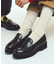 KENFORD/ケンフォード  TANK SOLE EMBOSSED LOAFERS