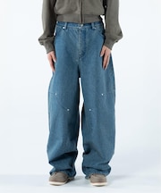 irojikake/イロジカケ REVERSIBLE DENIM PANTS