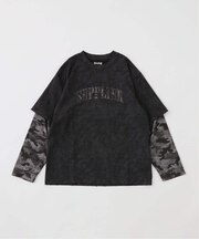 SUPPLIER / サプライヤー CAMOUFLAGE LAYERED LONG SLEEVE