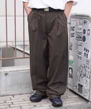 OBEY / オベイ DEAN STRIPE PLEATED PANT