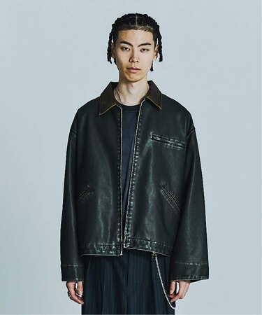 J FADE FAKE LEATHER BZ