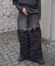 DISCOVERED / ディスカバード LAYERED ARMY DENIM PANTS