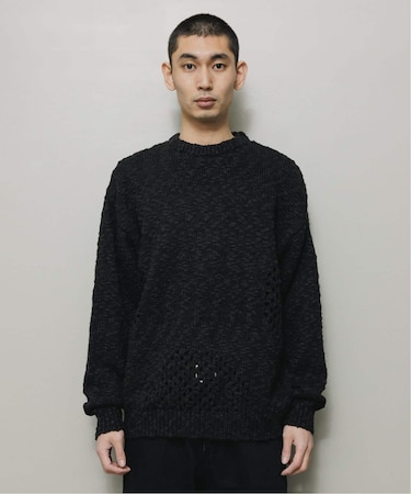 BAL / バル VENTILATION CREWNECK SWEATER