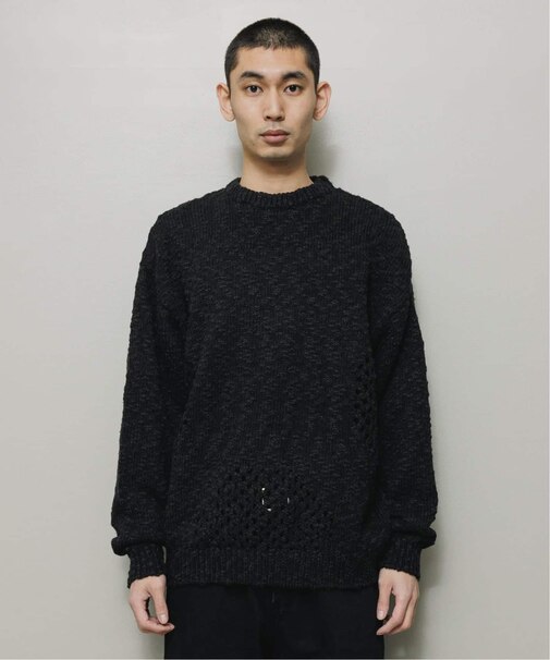 BAL / バル VENTILATION CREWNECK SWEATER