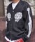 THRIFTY LOOK / スリフティ ルック Raglan Sleeve Logo Cardigan