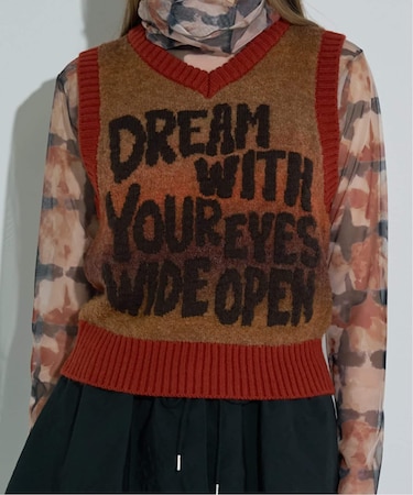 ANNA SUI NYC / アナスイエヌワイシー グラデーションジャガードベスト