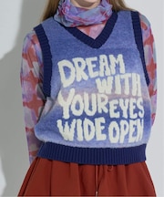 ANNA SUI NYC / アナスイエヌワイシー グラデーションジャガードベスト