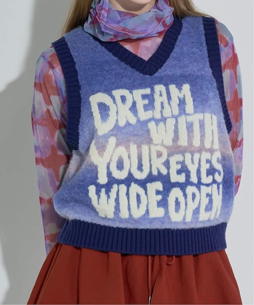 ANNA SUI NYC / アナスイエヌワイシー グラデーションジャガードベスト