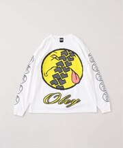 OBEY / オベイ SMILE TIRE VINTAGE OVERSIZE TEES