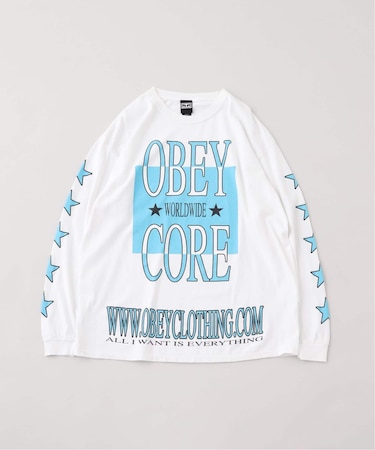 OBEY / オベイ CORE VINTAGE OVERSIZE TEES