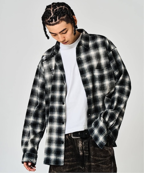 J DAMAGE OMBRE SHIRTS