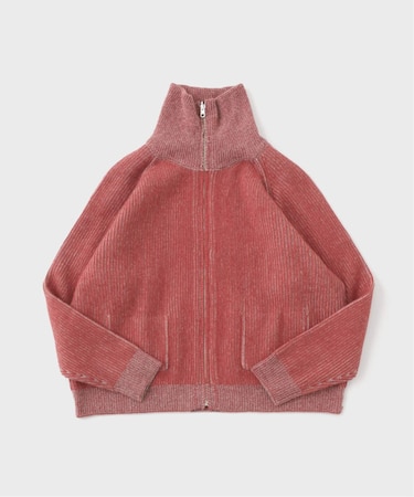 Name./ネーム REVERSIBLE WOOL DRIVERS KNIT