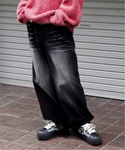 NOMANUAL/ノーマニュアル WAVE CURVED CORDUROY PANTS