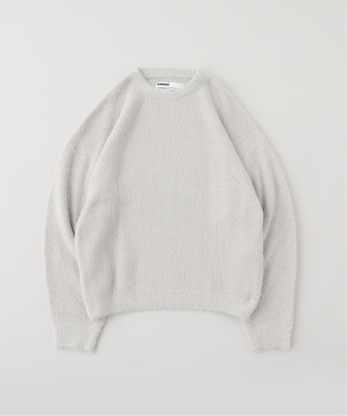 NOMANUAL/ノーマニュアル FUZZ HAIRY KNIT