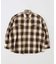 Name./ネーム COTTON FLANNEL OMBRE REGULAR SHIRT