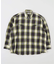 Name./ネーム COTTON FLANNEL OMBRE REGULAR SHIRT