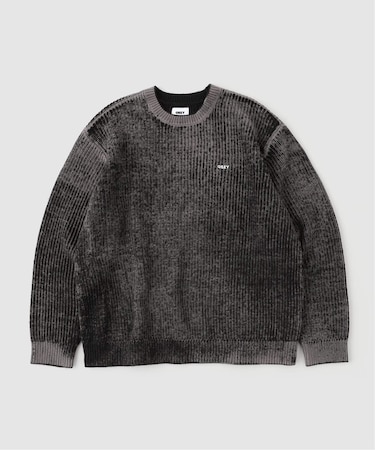 OBEY / オベイ SPRAY EFFECT SWEATER