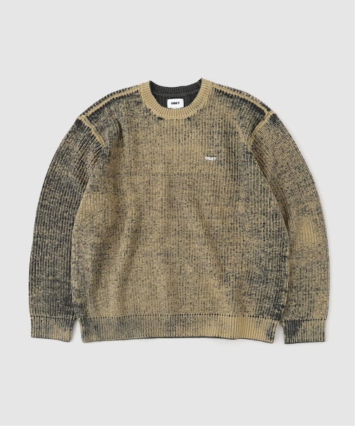 OBEY / オベイ SPRAY EFFECT SWEATER