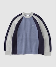 OBEY / オベイ RAGLAN CREW NECK SWEATER