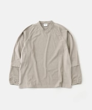 NOMANUAL/ノーマニュアル HEAVY WAFFLE LONG SLEEVE TEE
