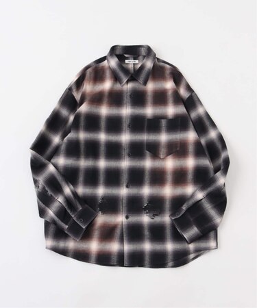 J オンブレ? ダメージシャツ