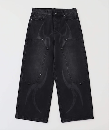 SUPPLIER / サプライヤー TRIBAL DOUBLE KNEE BAGGY JEANS