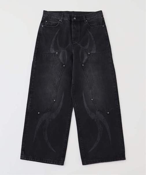 SUPPLIER / サプライヤー TRIBAL DOUBLE KNEE BAGGY JEANS
