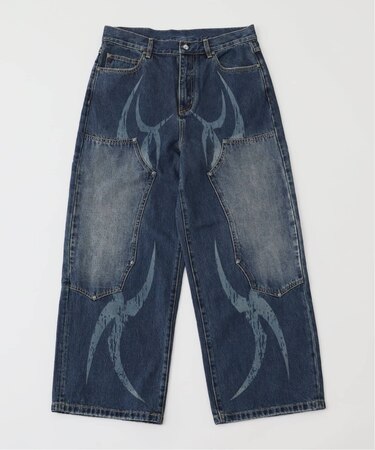 SUPPLIER / サプライヤー TRIBAL DOUBLE KNEE BAGGY JEANS