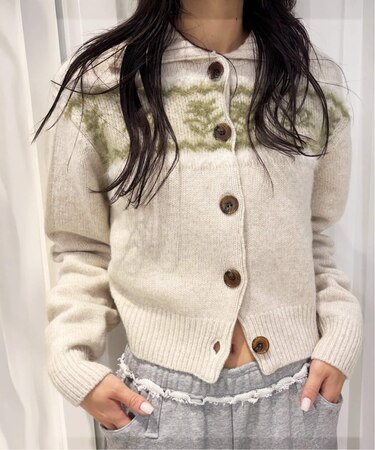 KIJUN/キジュン Nordic Knit Cardigan