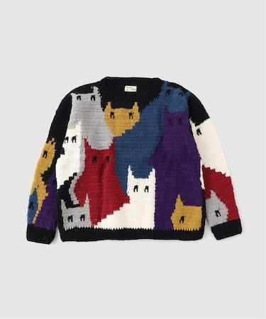 MacMahon Knitting Mills  Crew Neck Knit-Cat Gatherin