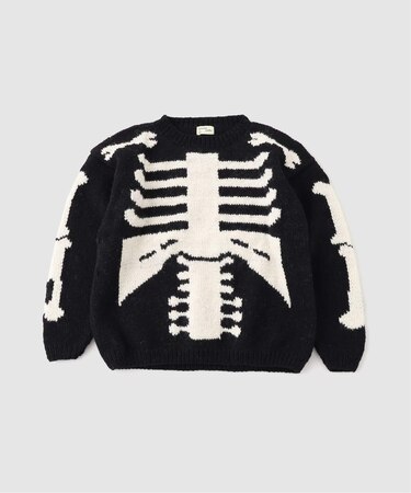 MacMahon Knitting Mills / マクマホンニッティングミルズ Crew Neck Knit-Bone