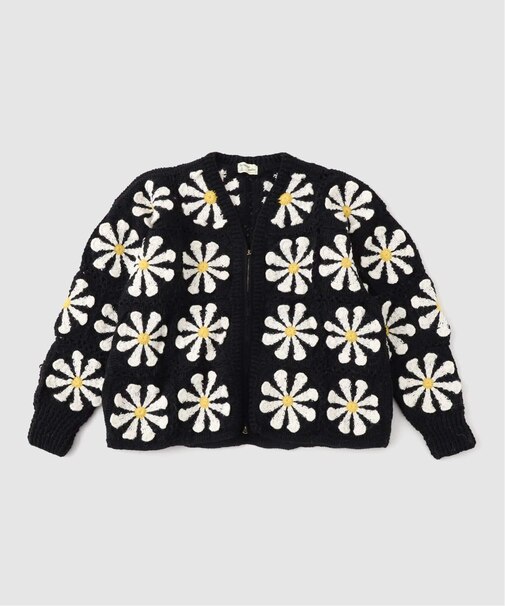 MacMahon Knitting Mills V-Neck Zip Cardigan-Square