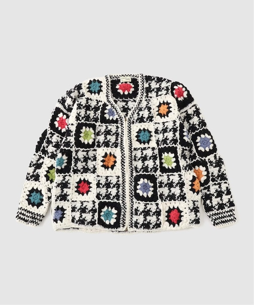 MacMahon Knitting Mills / マクマホンニッティングミルズ V-Neck Zip Cardigan-H.T