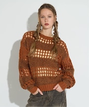 ANNA SUI NYC / アナスイエヌワイシー ラメシャギーニットプルオーバー