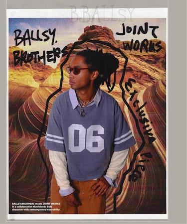 B.BALLSY × JERZEES for JW Layered Crew