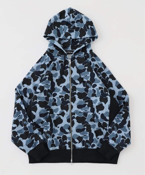 COTTON PAN / コットンパン CAMO ZIP PARKA