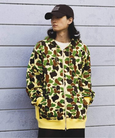 COTTON PAN / コットンパン CAMO ZIP PARKA