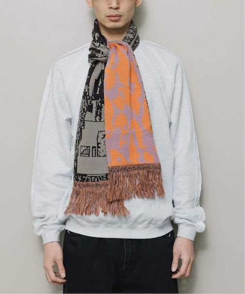 BAL / バル JACQUARD KNIT SOCCER SCARF
