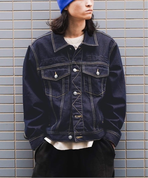 WOKE EDGE / ウォークエッジ Candy Weave Denim Jacket｜ジョイント