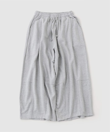 ANGLAN / アングラン Paneled Sweat Balloon Pants